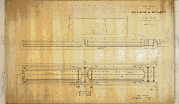 Dic sec de la factoria Astilleros de Tarragona, S.A.